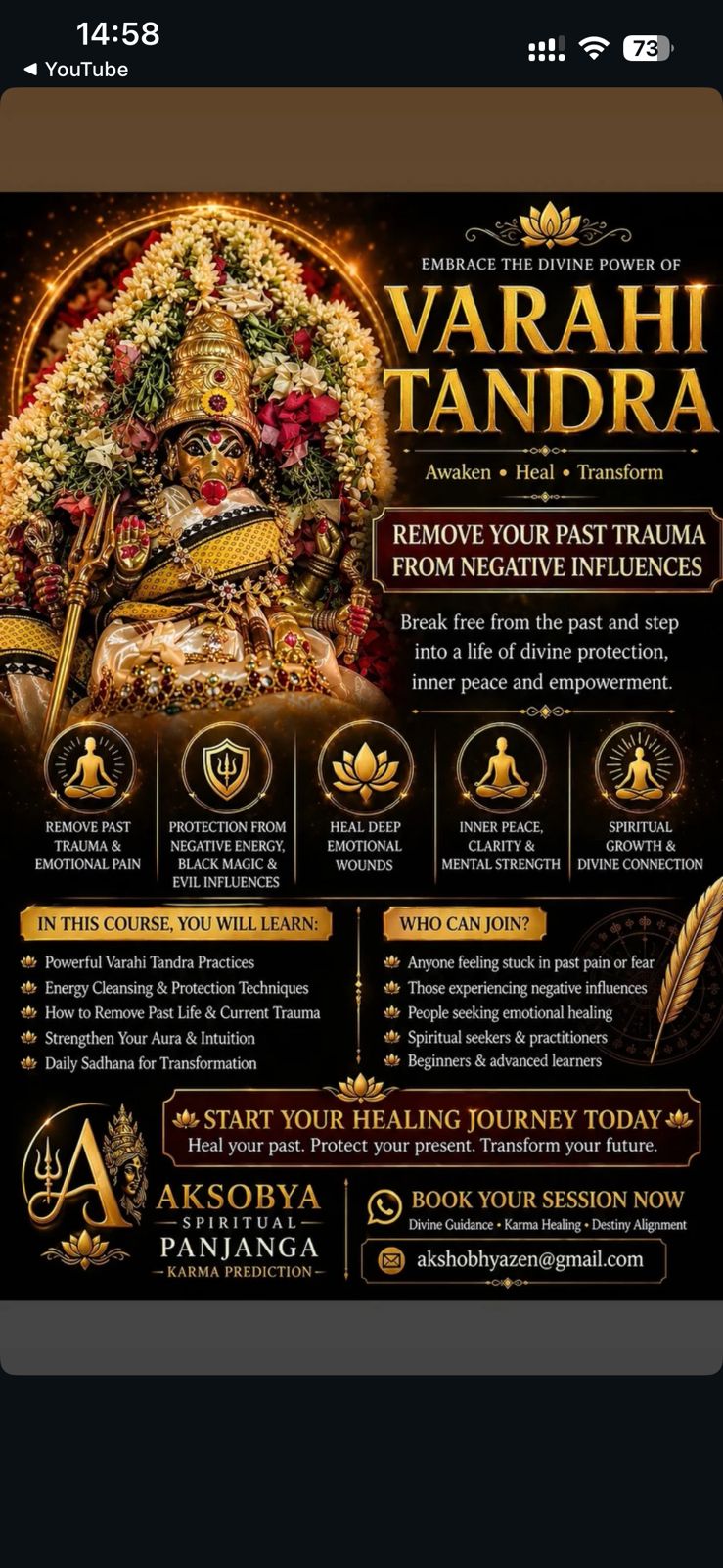 Varahi Tantra Practice Session